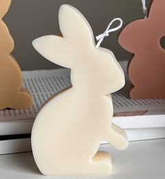 Easter Bunny Soy Candle Set: Pastel Spring Decor-4