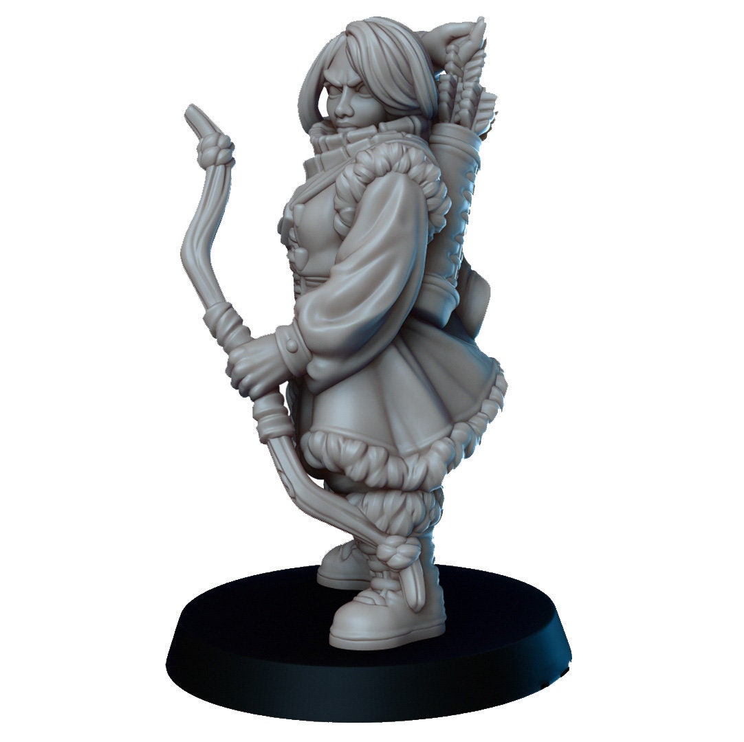 Winter adventure mini Set - Vae Victis | DnD | Ice | Snow | Arctic | Family | Human |  Villagers | Commoner | Pathfinder |  Townsfolk-4