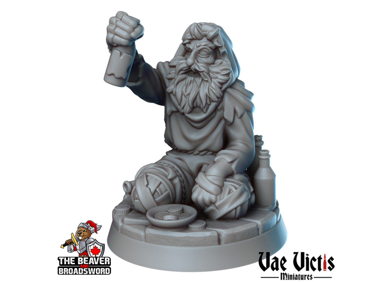 Underground People mini Set - Vae Victis | DnD | black market | Beggars | Thief | Assassin | Human | Commoners | Pathfinder |  City Folk-5