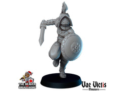 Gladiators mini Set - Vae Victis | DnD | Elf | Tabaxi | Goliath | Human | Arena | Fighter | Pathfinder |  Assassin | Wargaming-2