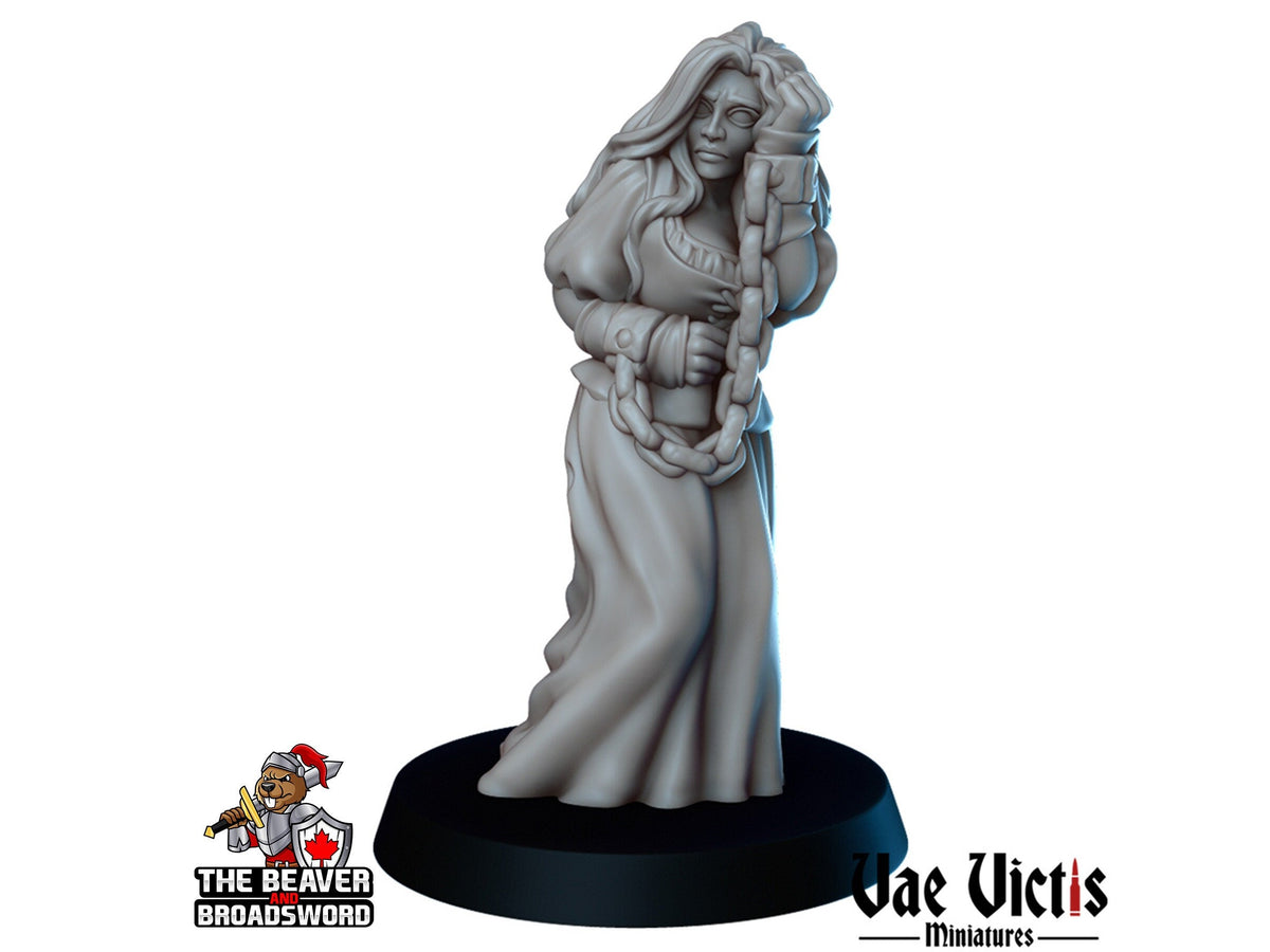 The Witch Hunt Mini Set - Vae Victis | Sorceress | Noble | Human | Hunter | Villager | Bundle | Lord | Adventurer | Wargaming | Pathfinder-2