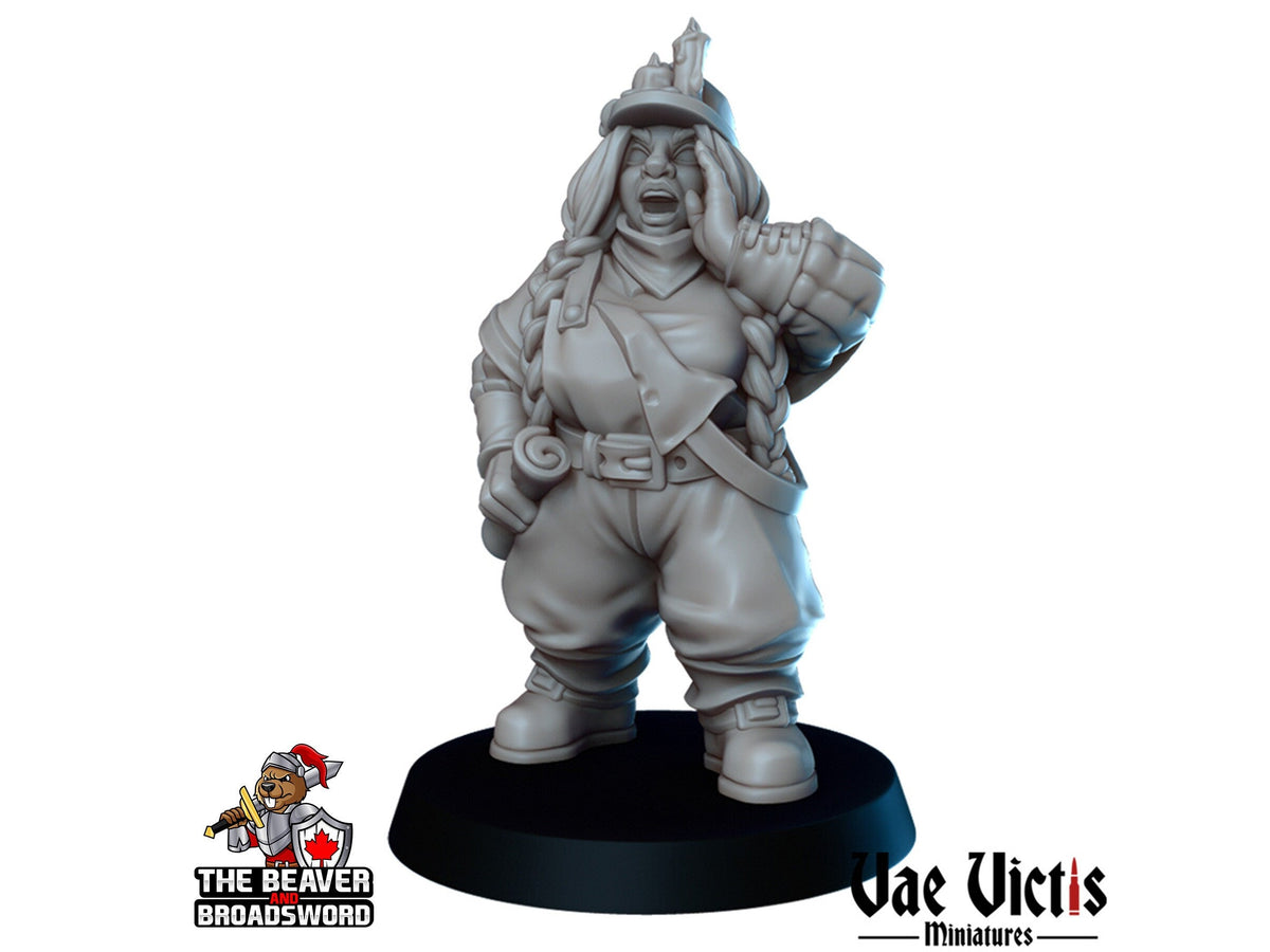 The Miners Mini Set - Vae Victis | Dwarf | Goblin | Human | Elf | Villager | Bundle | Mining | Adventurer | Wargaming | Pathfinder-2