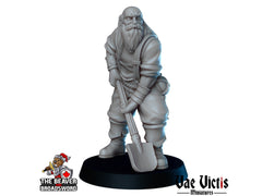 The Miners Mini Set - Vae Victis | Dwarf | Goblin | Human | Elf | Villager | Bundle | Mining | Adventurer | Wargaming | Pathfinder-3