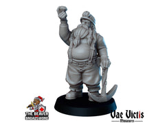 The Miners Mini Set - Vae Victis | Dwarf | Goblin | Human | Elf | Villager | Bundle | Mining | Adventurer | Wargaming | Pathfinder-4