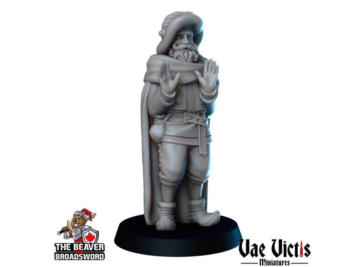 The Bandit Ambush DnD Mini Set - Vae Victis | Elf | Tabaxi | Ogre | Merchant | Thief | Thug | Bundle | Adventurer | Wargaming | Pathfinder-3