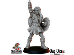 Clerics Mini Set - Vae Victis | Human | Elf | Human | Dwarf | Paladin | Bundle | Male | Female |  Wargaming | Pathfinder | Fighter-7