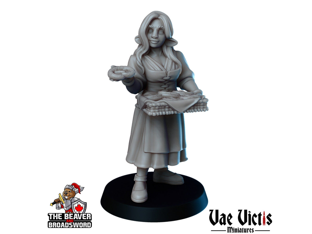 The Townfolks mini set #01 - Vae Victis | Villager | Commoner  | Farmer | Children | Kids | Bundle | Merchant | Wargaming | Pathfinder-2