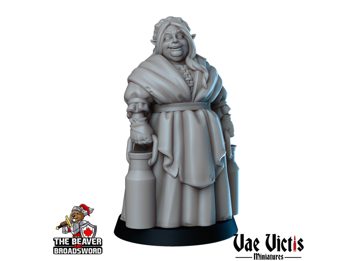 The Townfolks mini set #01 - Vae Victis | Villager | Commoner  | Farmer | Children | Kids | Bundle | Merchant | Wargaming | Pathfinder-6