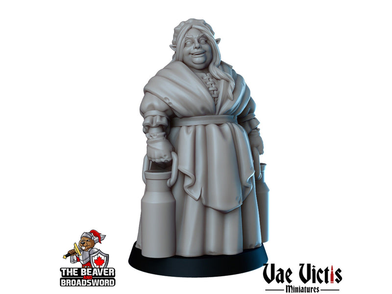 The Townfolks mini set #01 - Vae Victis | Villager | Commoner  | Farmer | Children | Kids | Bundle | Merchant | Wargaming | Pathfinder-6