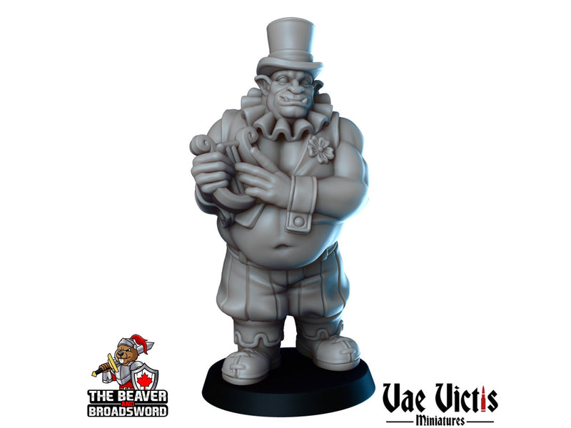 The Tavern Band Mini Set - Vae Victis | Bard | Human | Tabaxi | Tiefling | Ogre | Bundle | Musician | Wargaming | Pathfinder | inn, Villager-5