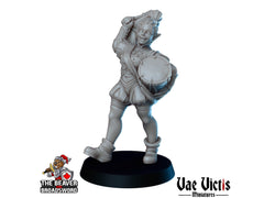 The Tavern Band Mini Set - Vae Victis | Bard | Human | Tabaxi | Tiefling | Ogre | Bundle | Musician | Wargaming | Pathfinder | inn, Villager-4