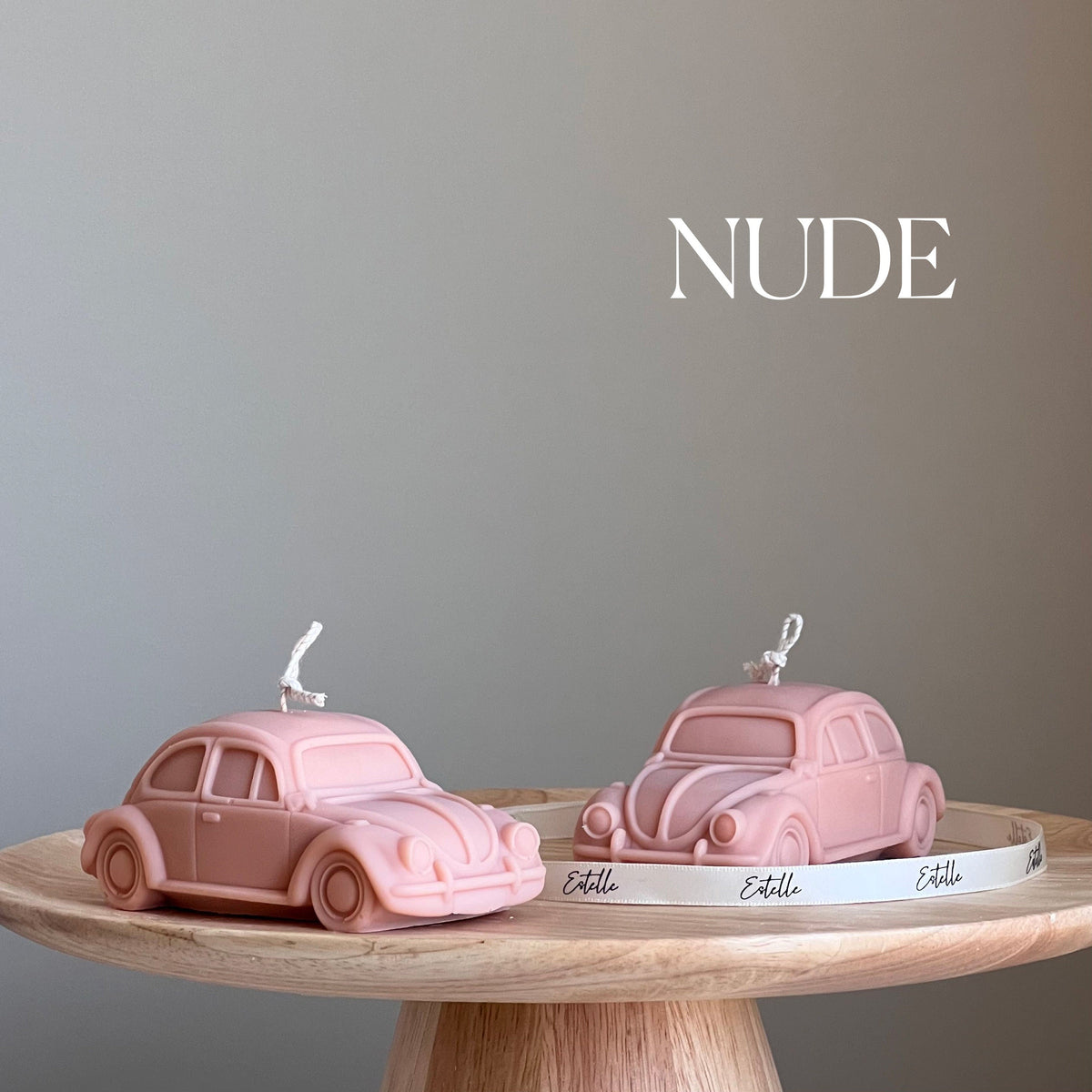 VW Beetle Candle | Vegan Soy Wax Car Candle-3