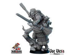Baba Yaga witch mini - Vae Victis | DnD | Evil | Hag | Sorceress | Curse | Swamp | Bundle | Gothic | Merchant | Wargaming | Pathfinder-1