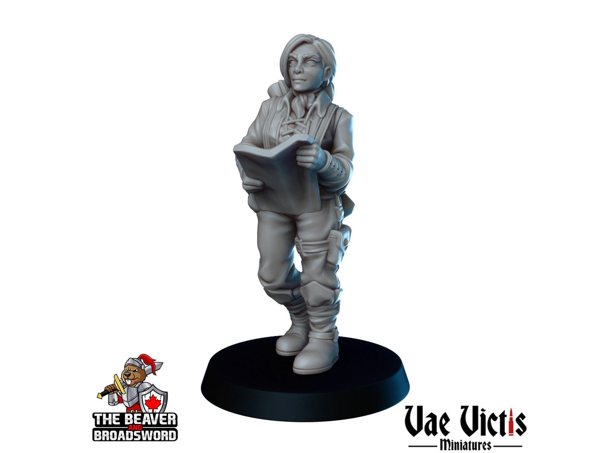 Explorers Camp Mini Set - Vae Victis | Elf | Orc | Human | Ranger | Fighter | Cook | Cartographer | Adventurer |  Wargaming | Pathfinder-2