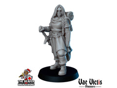 Explorers Camp Mini Set - Vae Victis | Elf | Orc | Human | Ranger | Fighter | Cook | Cartographer | Adventurer |  Wargaming | Pathfinder-5