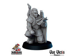 Explorers Camp Mini Set - Vae Victis | Elf | Orc | Human | Ranger | Fighter | Cook | Cartographer | Adventurer |  Wargaming | Pathfinder-7