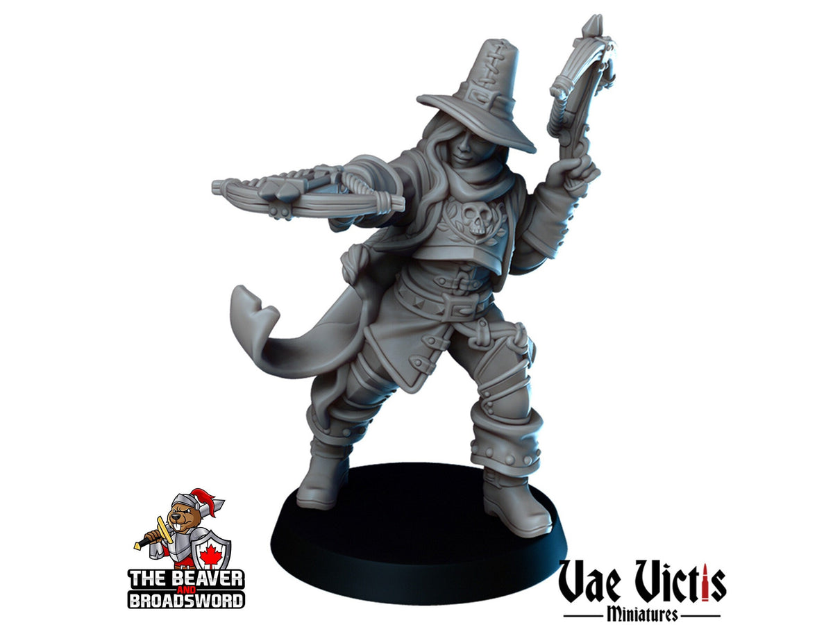 The Witch Hunt Mini Set - Vae Victis | Sorceress | Noble | Human | Hunter | Villager | Bundle | Lord | Adventurer | Wargaming | Pathfinder-6