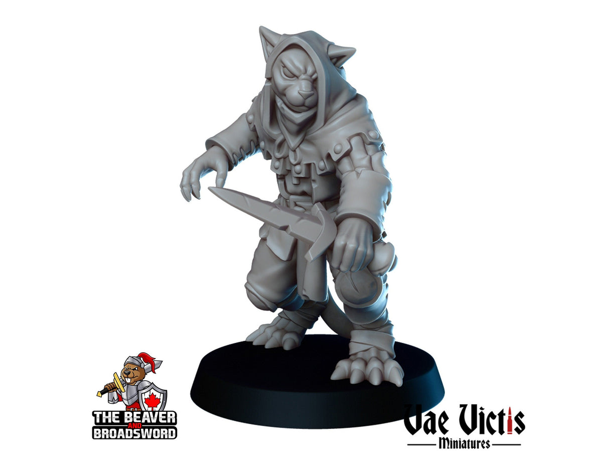 The Bandit Ambush DnD Mini Set - Vae Victis | Elf | Tabaxi | Ogre | Merchant | Thief | Thug | Bundle | Adventurer | Wargaming | Pathfinder-7