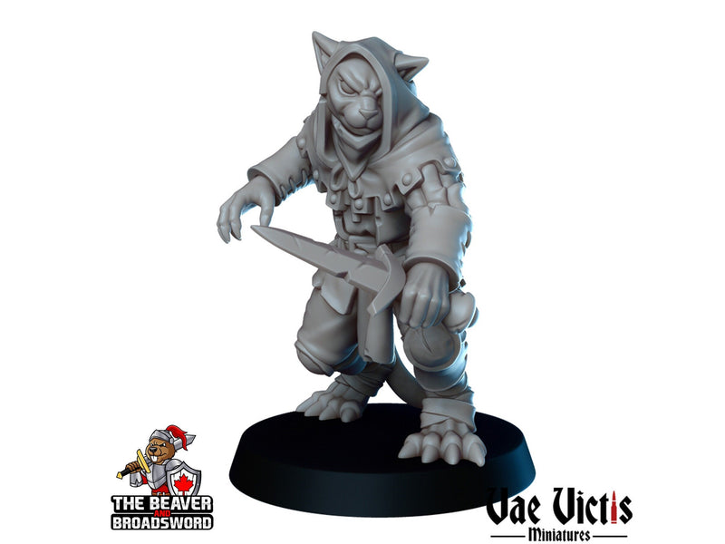 The Bandit Ambush DnD Mini Set - Vae Victis | Elf | Tabaxi | Ogre | Merchant | Thief | Thug | Bundle | Adventurer | Wargaming | Pathfinder-7