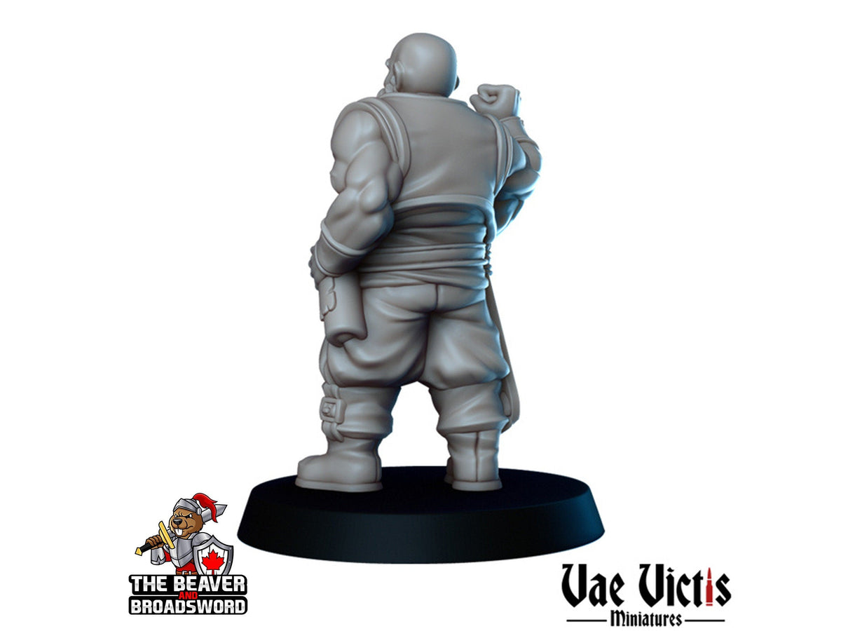 Dwarf Pirate dnd mini - Vae Victis | Townsfolk | Sailor | Seaman | Male | Fighter | Ranger | City | Villager |  Wargaming | Pathfinder-2