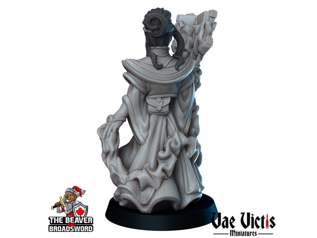 Female Human Wizard dnd mini - Vae Victis | Sorcerer | Warlock | Hero | PC | Alchemist | City | Player | Magician | Pathfinder | Magic Epic-2
