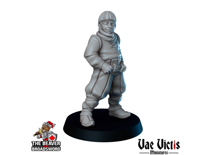 The Townfolks mini set #01 - Vae Victis | Villager | Commoner  | Farmer | Children | Kids | Bundle | Merchant | Wargaming | Pathfinder-5