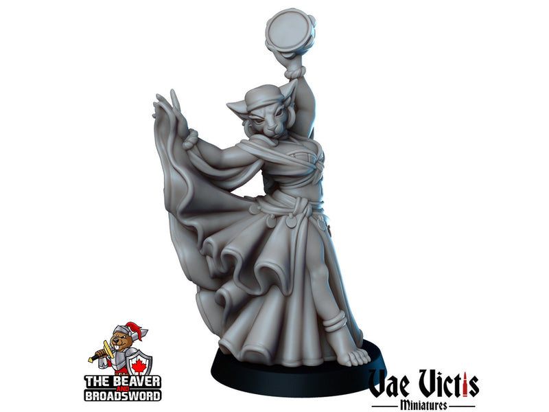 The Tavern Band Mini Set - Vae Victis | Bard | Human | Tabaxi | Tiefling | Ogre | Bundle | Musician | Wargaming | Pathfinder | inn, Villager-6