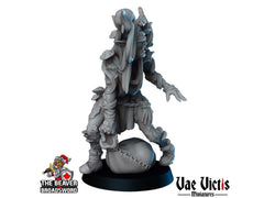 Swamp Hag witch mini - Vae Victis | DnD | Evil | enemy | Sorceress | Curse | Swamp | Bundle | Gothic | Merchant | Wargaming | Pathfinder-2