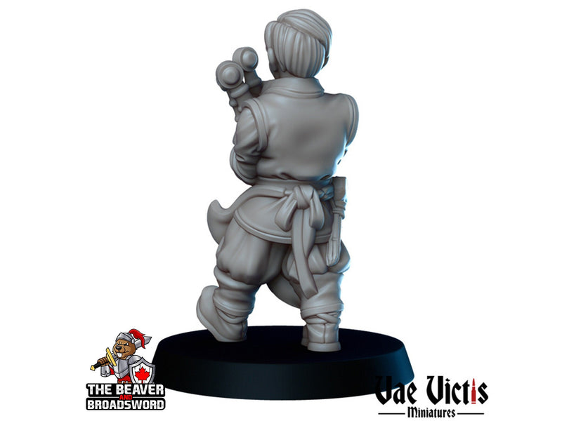 Forge Apprentice dnd mini - Vae Victis | Merchant | Smith | Villager | Townsfolk | Human | City | Villager |  Wargaming | Pathfinder-2