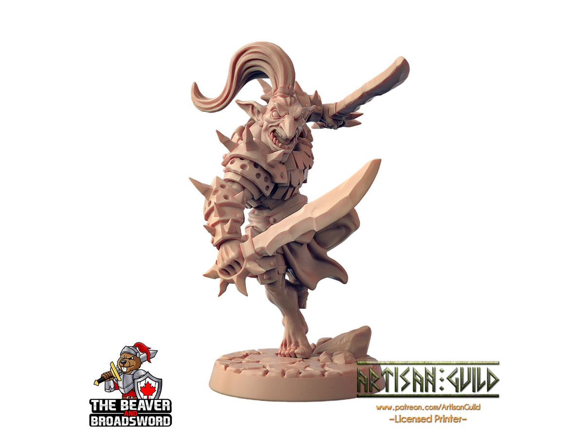 6 Hobgoblin warrior mini pack - Artisan Guild | DnD | Goblin | Fighter | Ranger | Goblinoid | Monster | Pathfinder | Orc | TTRPG-2