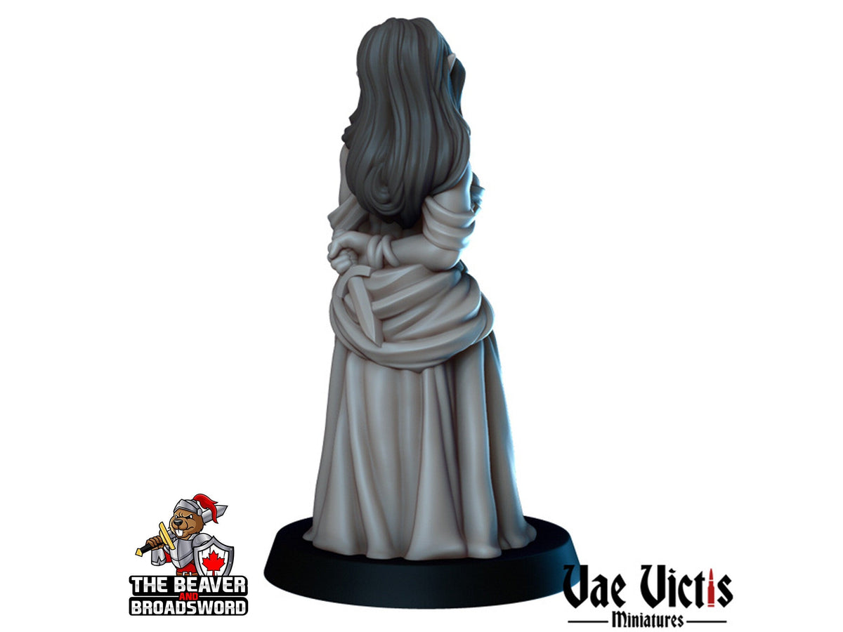 Deadly Harlot DnD mini - Vae Victis| Townsfolk | Rogue | Villager | NPC | PC | City | Thief | Pathfinder | Hero | Human | Female-2