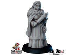 Winter Grandma DnD mini - Vae Victis | Villager | Old | Female | NPC | Townsfolk | Cold | Medieval | Winter | Pathfinder | NPC | Fantasy-1