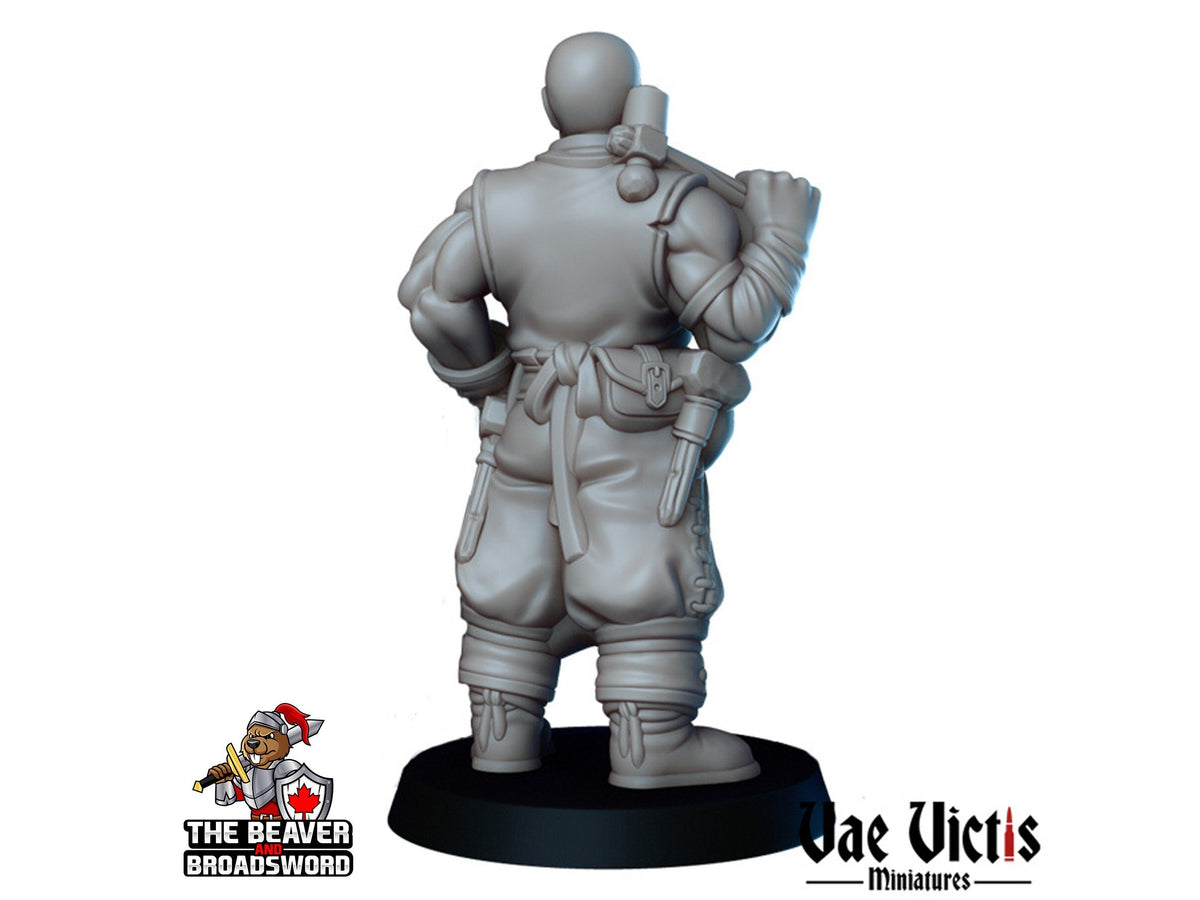The Town Blacksmith DnD mini - Vae Victis | Villager | Human | Male | NPC | Townsfolk | Medieval | Shopkeeper | Merchant | NPC | Fantasy-2