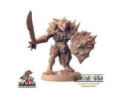 6 Hobgoblin warrior mini pack - Artisan Guild | DnD | Goblin | Fighter | Ranger | Goblinoid | Monster | Pathfinder | Orc | TTRPG-7