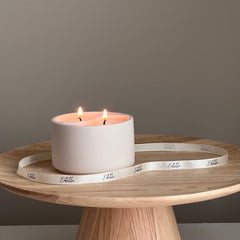 Yin Yang Soy Wax Candle in Jesmonite Jar - Custom Scented-5