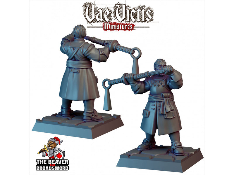 Vampire Hunter #6 mini - Vae Victis | DnD | Pathfinder | Human | Male | Dark | Gothic | Fighter | Paladin | Victorian | 28mm 32mm | Cleric-1