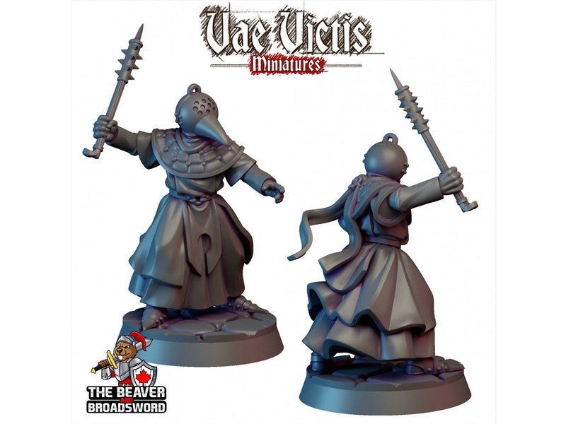 14 Vampire Hunters Mini Set - Vae Victis | DnD | Pathfinder | Human | Fighter |  Monster | Dark | Gothic | Victorian 28mm 32mm Fantasy-5