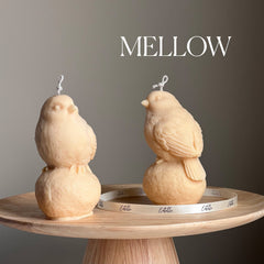 Handmade Bird Soy Wax Candle: Sculptural Home Decor Gift-4