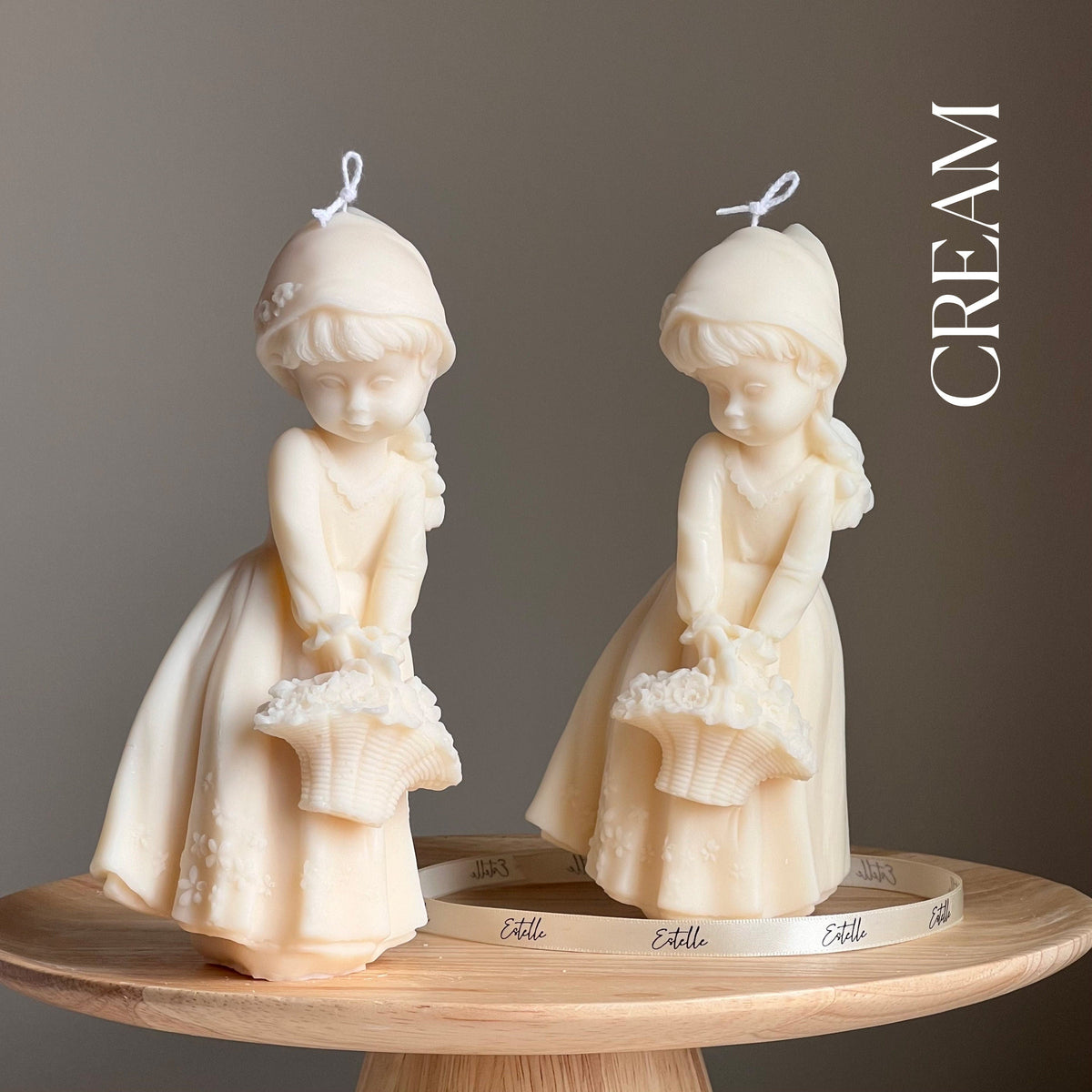 Sculptural Girl Soy Candle | Home Decor Gift-4