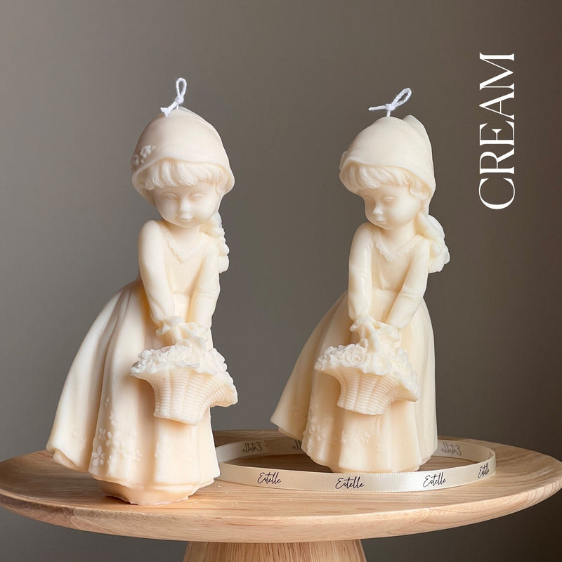 Sculptural Girl Soy Candle | Home Decor Gift-4