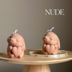 Bunny Soy Candle | Nursery Decor, Vegan Gift-2