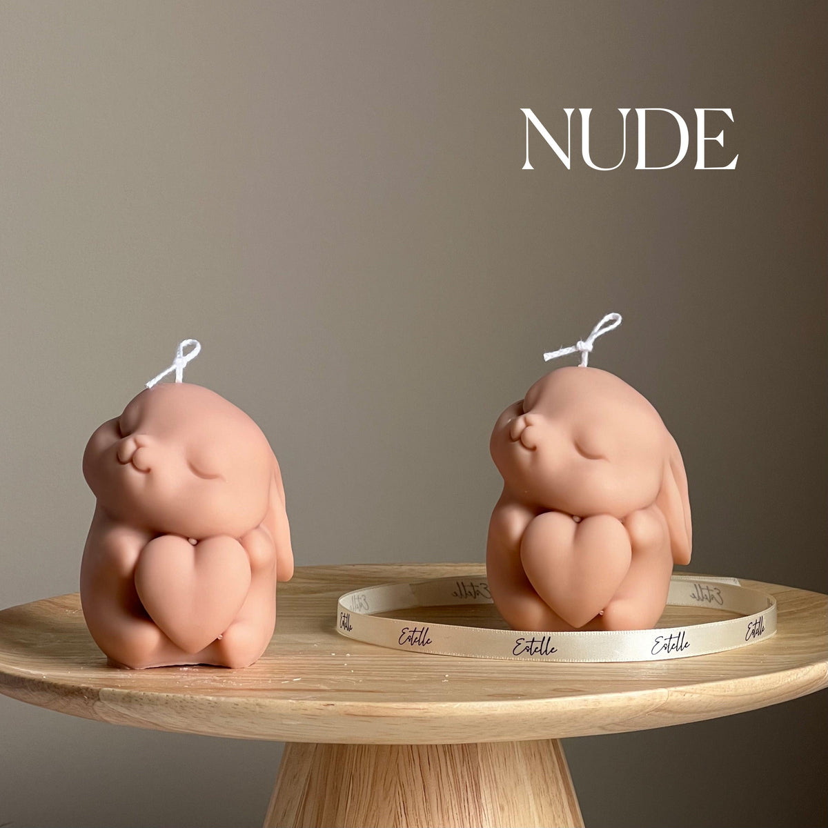 Bunny Soy Candle | Nursery Decor, Vegan Gift-2