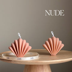 Soy Scallop Shell Candle | Summer Home Decor, Vegan Candle-2