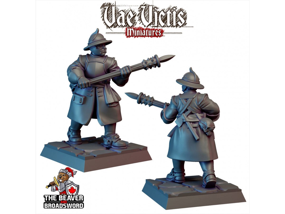 Vampire Hunter #3 mini - Vae Victis | DnD | Pathfinder | Human | Male | Dark | Gothic | Fighter | Paladin | Victorian | 28mm 32mm | Cleric-1