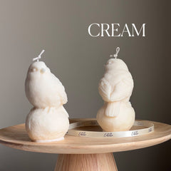 Handmade Bird Soy Wax Candle: Sculptural Home Decor Gift-3