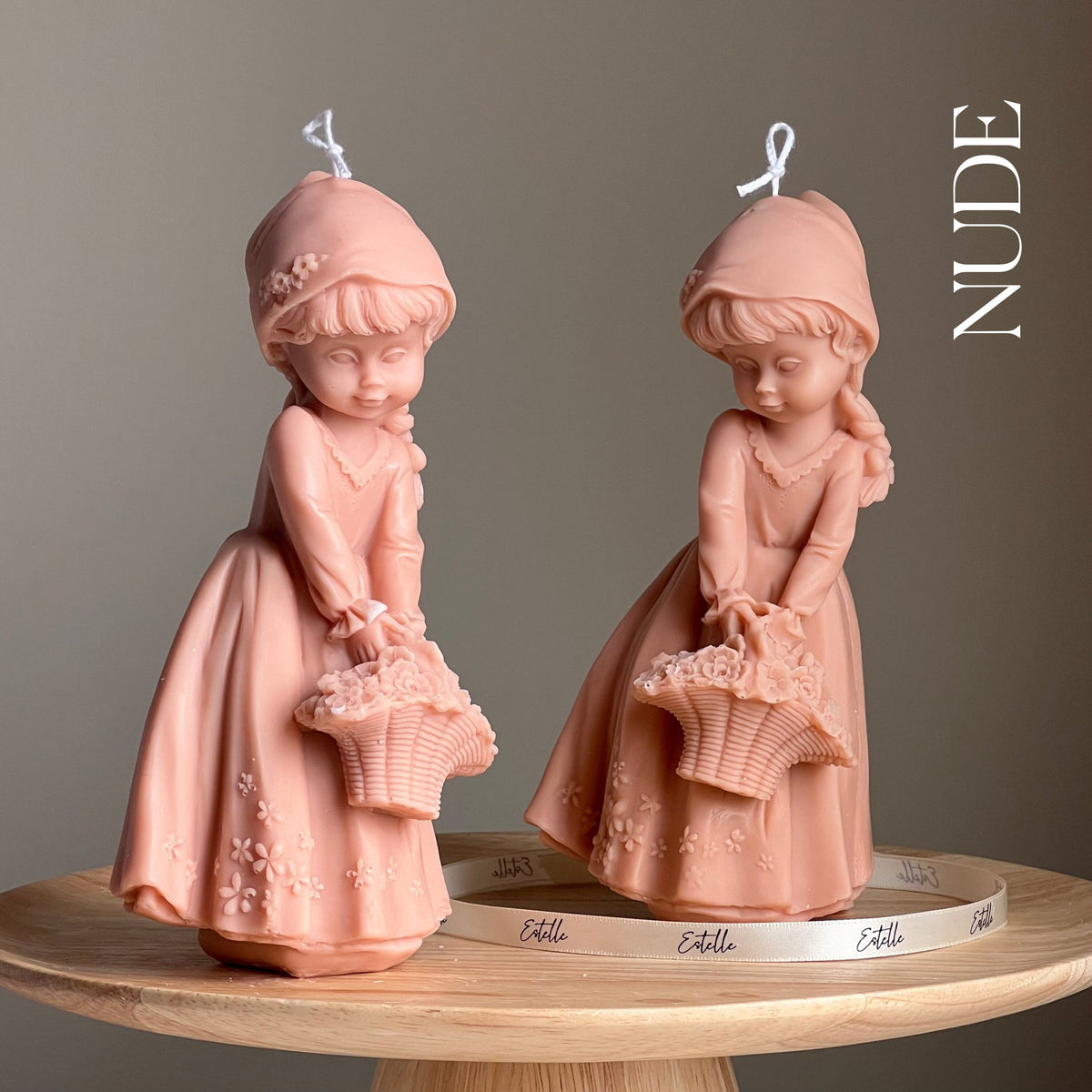 Sculptural Girl Soy Candle | Home Decor Gift-3