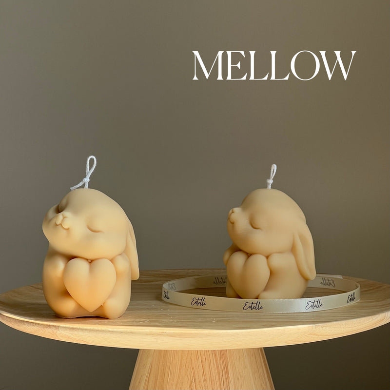 Bunny Soy Candle | Nursery Decor, Vegan Gift-4