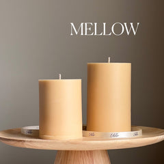 Handmade Soy Wax Pillar Candle: Decorative Candle-4