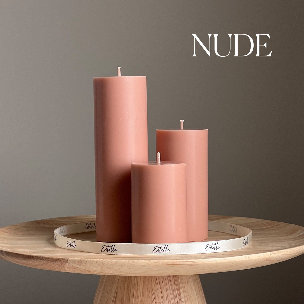 Small Classic Pillar Candle-2
