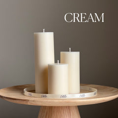Small Classic Pillar Candle-3